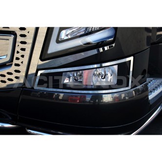 2 - CORNICI INOX FENDI FH 4 (2 PZ)