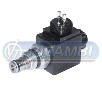2 - ELETTROVALVOLA SPONDA COMPLETA SINGOLO EFF. 24V DHOLLANDIA