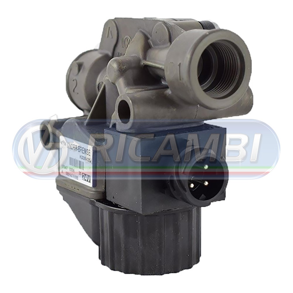 2 - ELETTROVALVOLA UNIVERSALE EBS ORIG. KNORR VOLVO FE COMP.