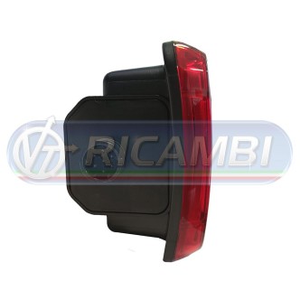 2 - FANALE POSTERIORE FULL LED C/LUCE TARGA FH 4 SX