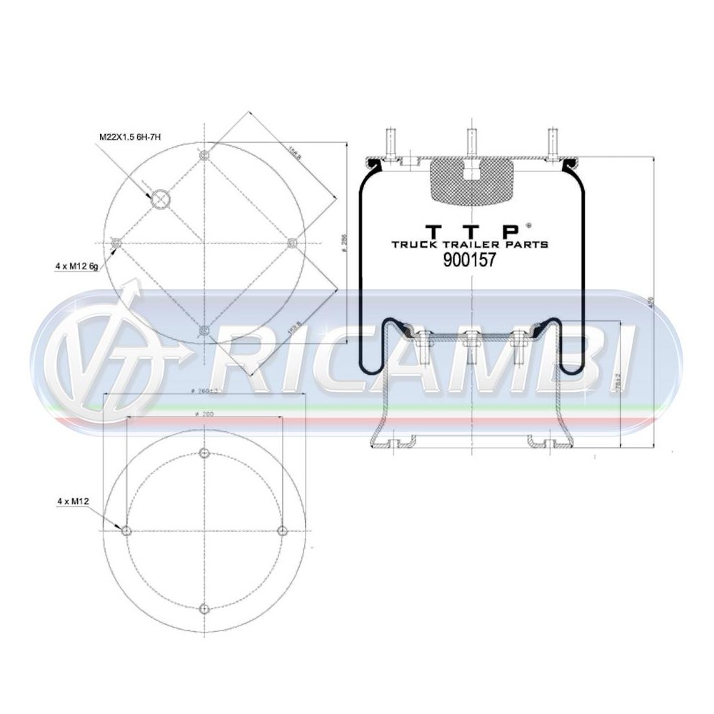 2 - TORPRESS RIMORCHIO COMPLETO ACERBI ROR SAF