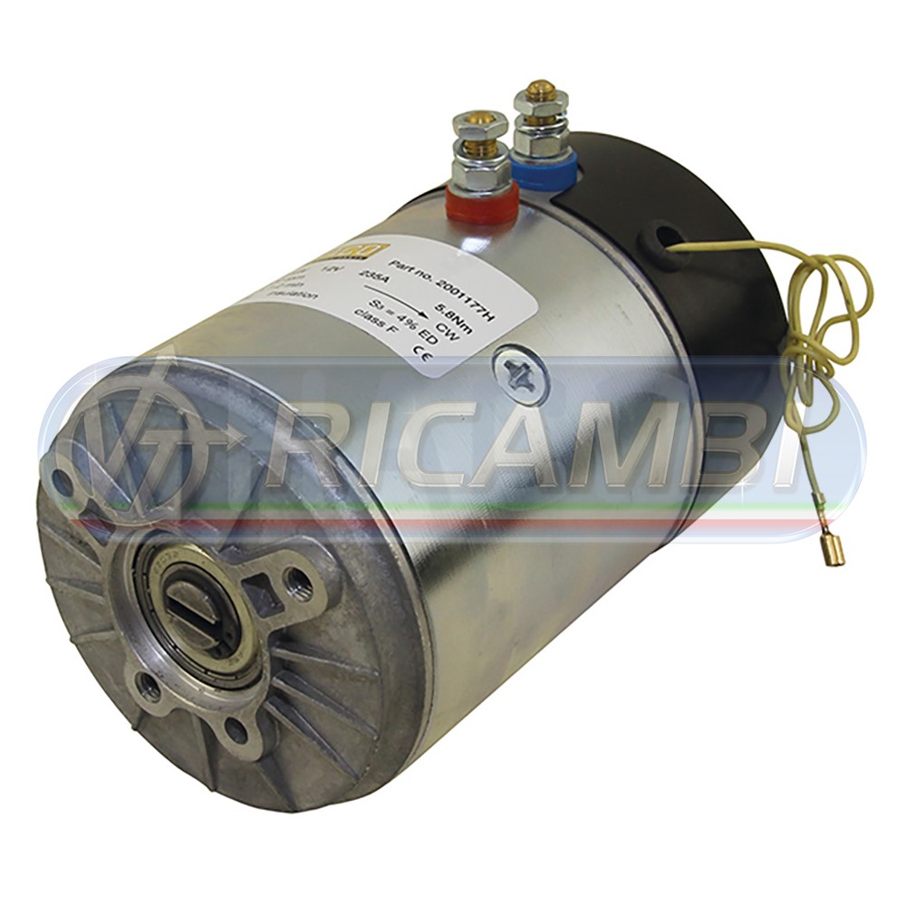 2 - MOTORE SPONDA IDRAULICA 2KW 12V DHOLLANDIA DAUTEL