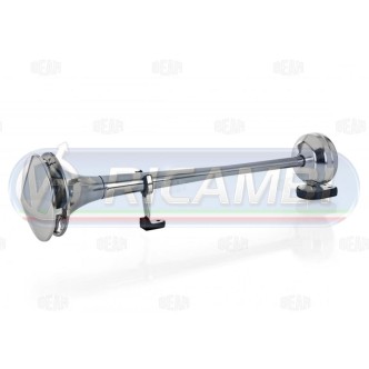 2 - TROMBA TONO ALTO CORNETTO 55 CM INOX