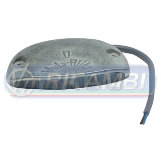 1 - LAMPEGGIANTE SPONDA 12V/24V LED HULA-BLITZ SINGOLO