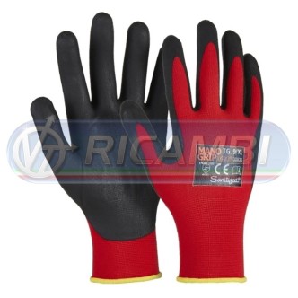 1 - GUANTI IN NYLON SPALMATI IN NITRILE TG L