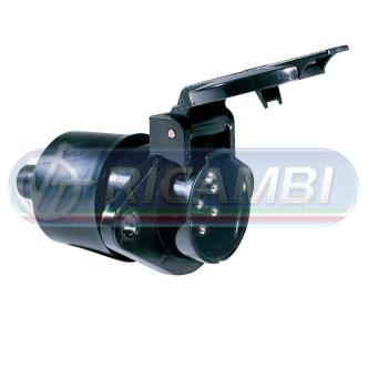 1 - PRESA 24V - N 7P (M) PLASTICA FASTON