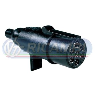 1 - SPINA 24V - N 7P (F) PLASTICA SERRAFILO