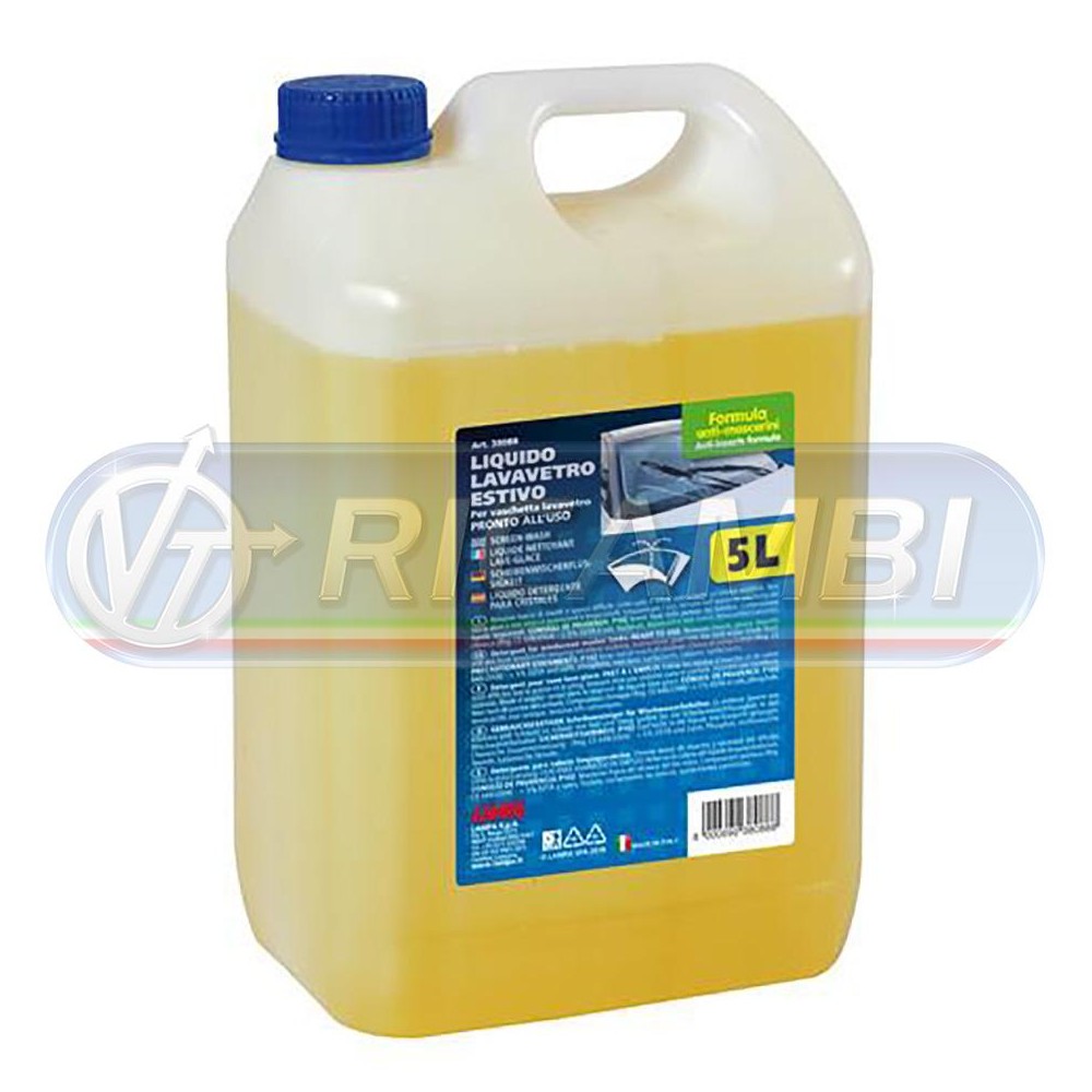 1 - LIQUIDO LAVAVETRO PRONTO PROFUM. LAMPA 5 LT