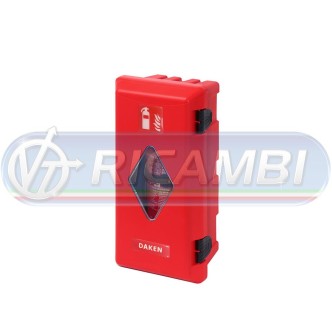 1 - PORTA ESTINTORE KG 6 ROSSO ADAMANT