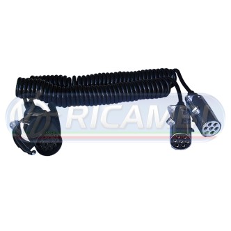 1 - SPIRALE ELETTRICA 1x15 - 2x7 POLI LUNGHEZZA 4,5M