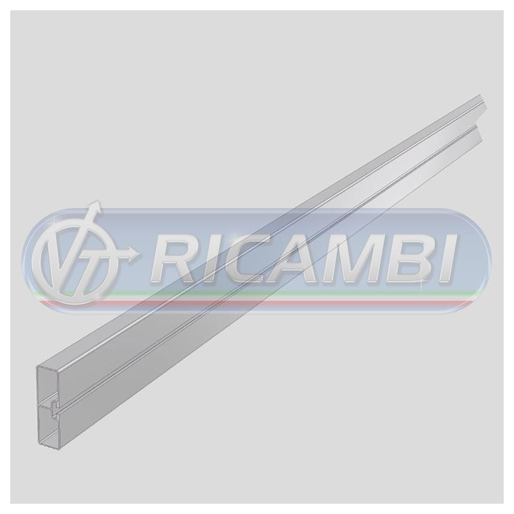 1 - PROFILO PARACICLI ALLUMINIO  100x30 L3000