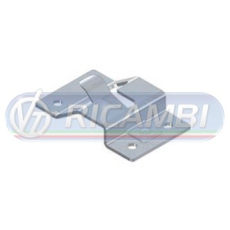 2 - FERMAPORTA A 'T' INOX FEMMINA