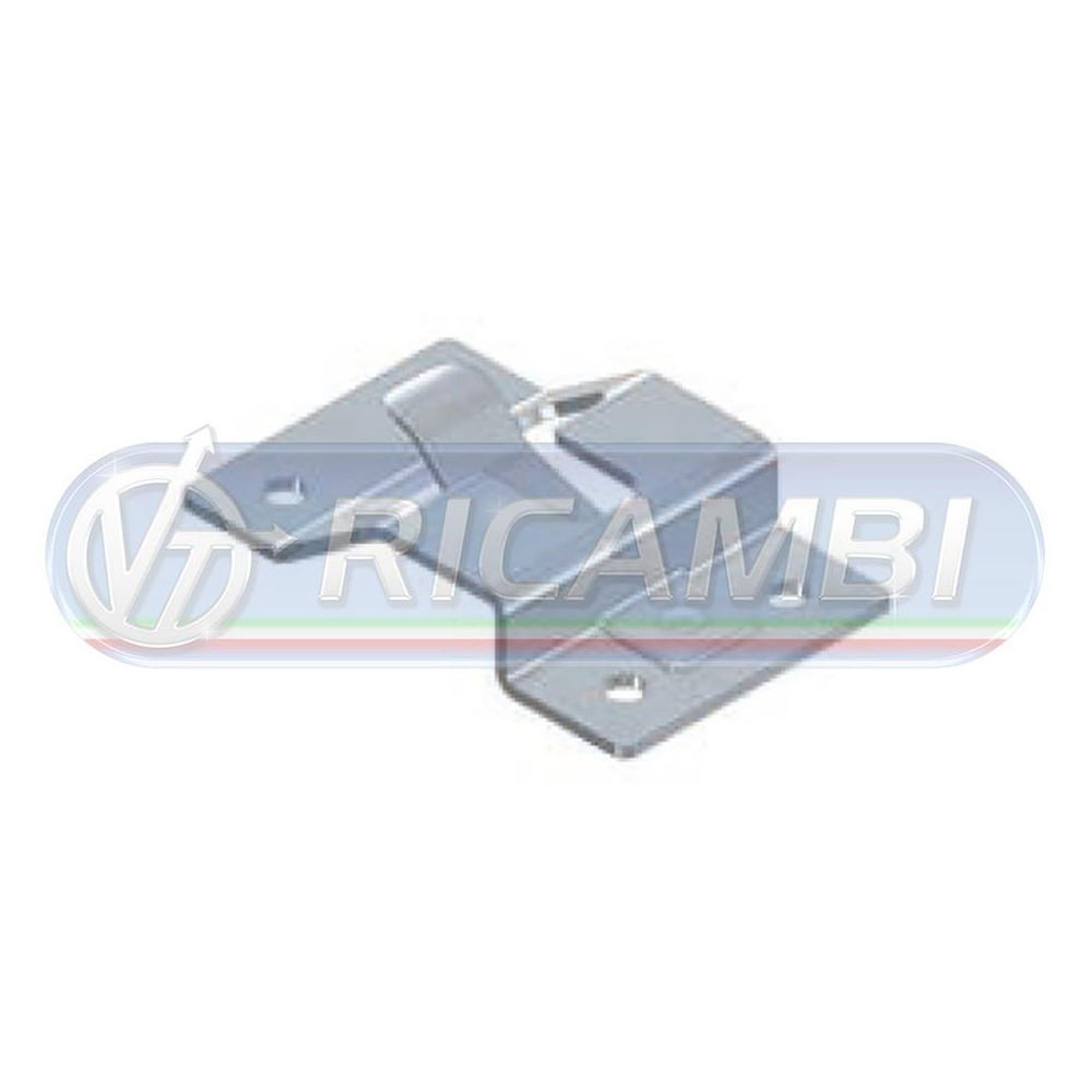 2 - FERMAPORTA A 'T' INOX FEMMINA