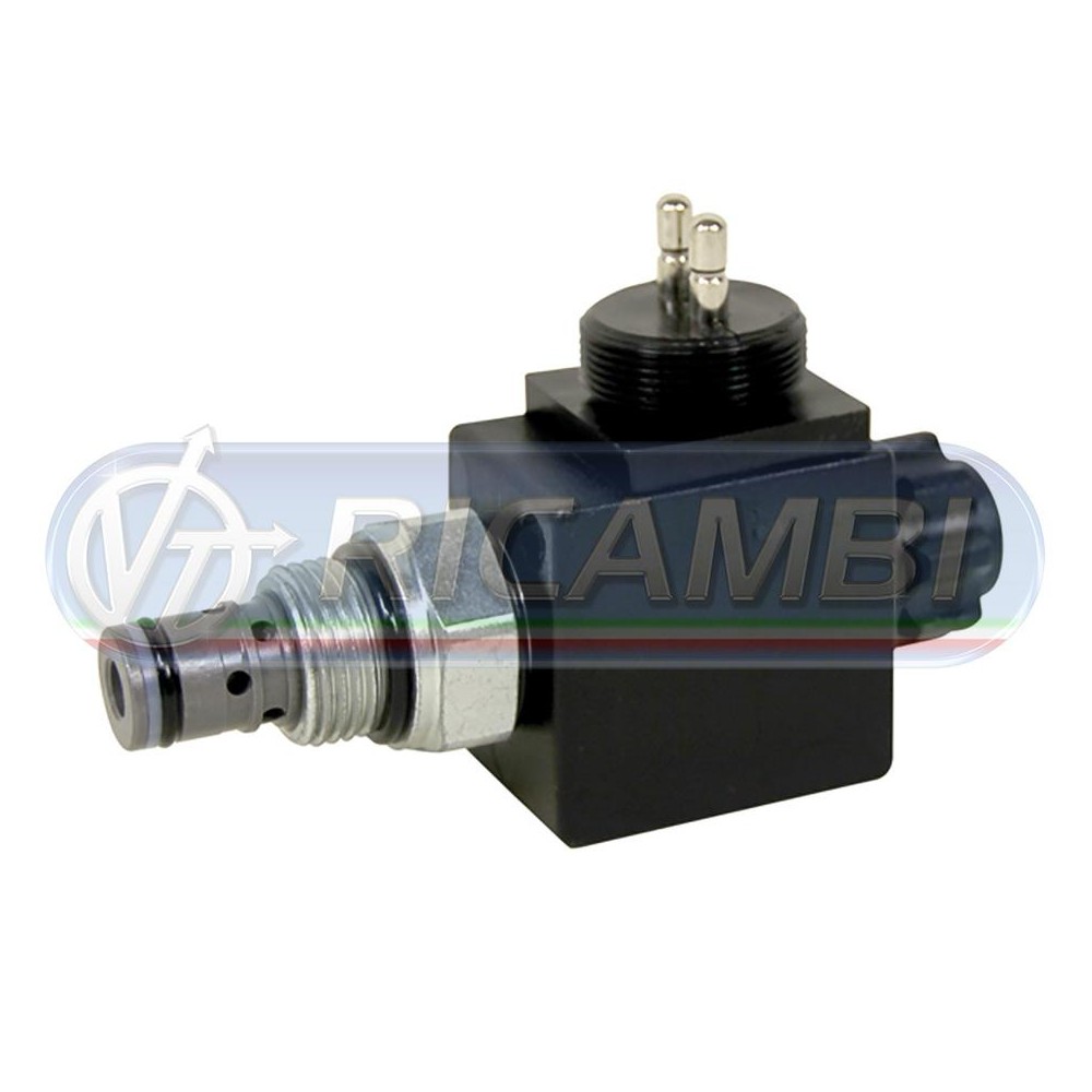 2 - ELETTROVALVOLA SPONDA COMPLETA SINGOLO EFF. 12V DHOLLANDIA