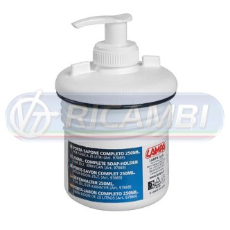 2 - PORTASAPONE CON DISPENSER LAMPA