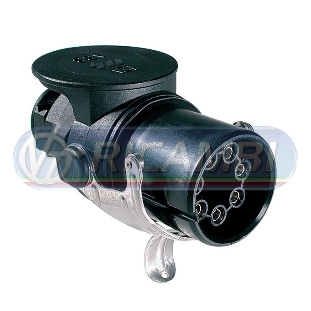 2 - SPINA 24V 7 POLI EBS PLASTICA TERM A CRIMPARE