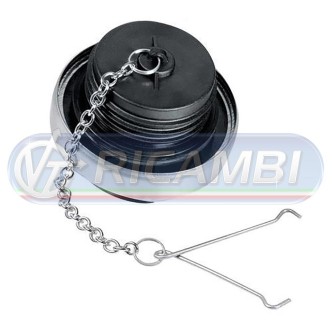 2 - TAPPO SERBATOIO GASOLIO C/CHIAVE 60 mm A VITE