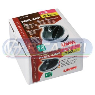 2 - TAPPO SERBATOIO GASOLIO C/CHIAVE 60 mm A VITE