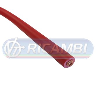 1 - CAVO ELETTRICO EXTRAFLESSIBILE 35 MMQ ROSSO AL METRO