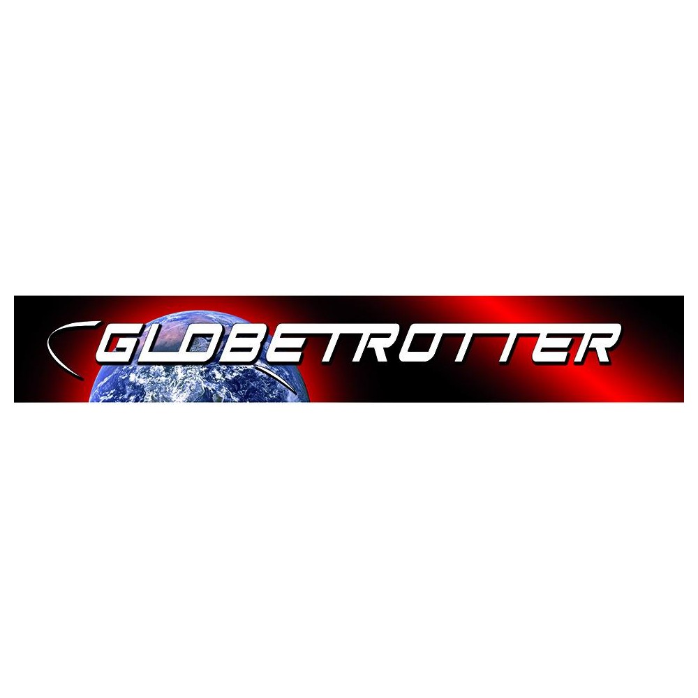 1 - ADESIVO GLOBETROTTER FH 1 FH 2 FH 3 CABINA STD (ROSSO)