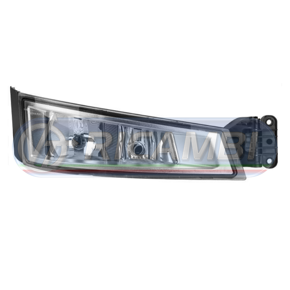 1 - FANALE ANTERIORE FENDINEBBIA 2 LUCI FH 4 DX CROMATO