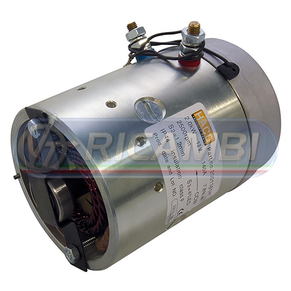 1 - MOTORE SPONDA IDRAULICA 2KW 12V APERTO