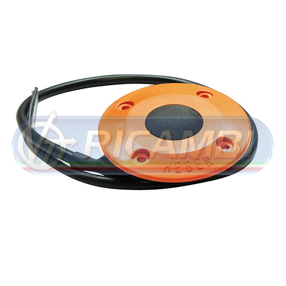 1 - COMANDO A PIEDE COMPLETO SPONDA ARANCIONE